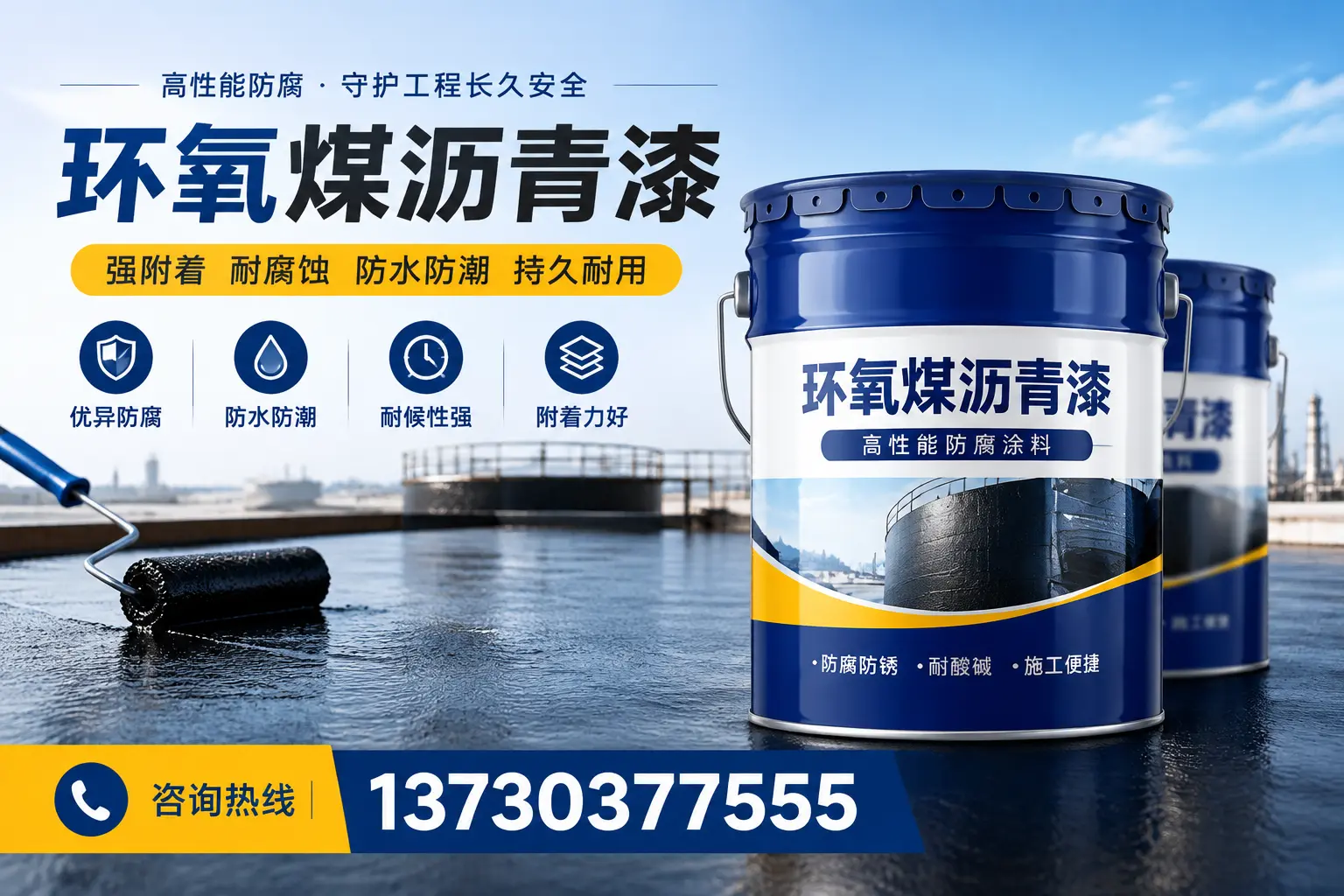 如何判断环氧煤沥青漆的质量？郊区消费者指南